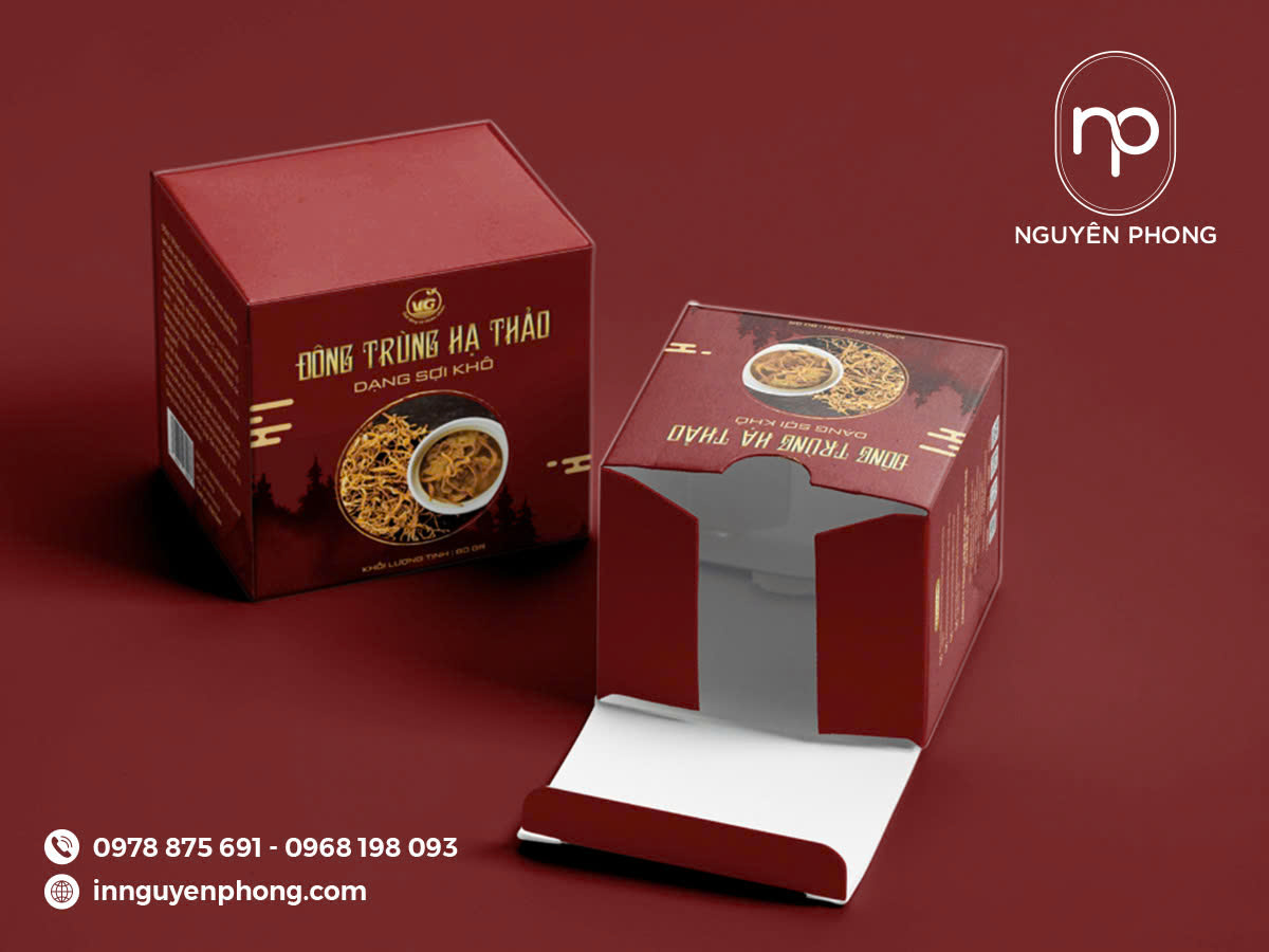 Cán màng giúp tăng tính thẩm mỹ cho bao bì